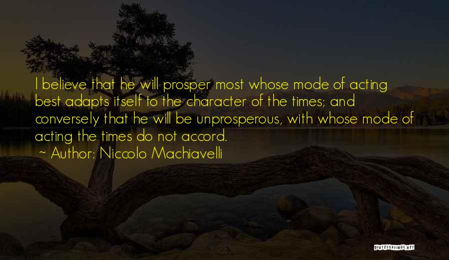 Innovation And Leadership Quotes By Niccolo Machiavelli