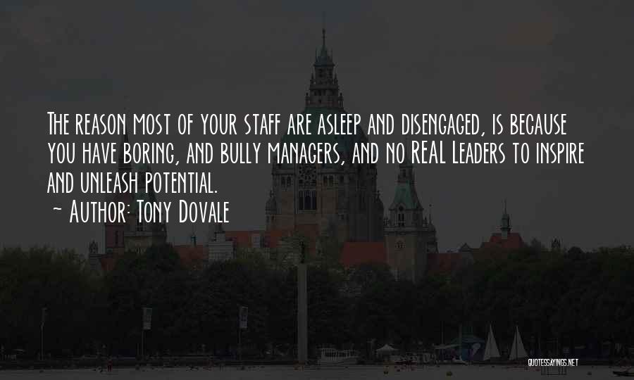 Innovation And Leadership Quotes By Tony Dovale