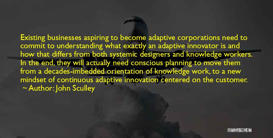 Innovation At Work Quotes By John Sculley