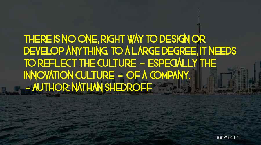 Innovation Culture Quotes By Nathan Shedroff