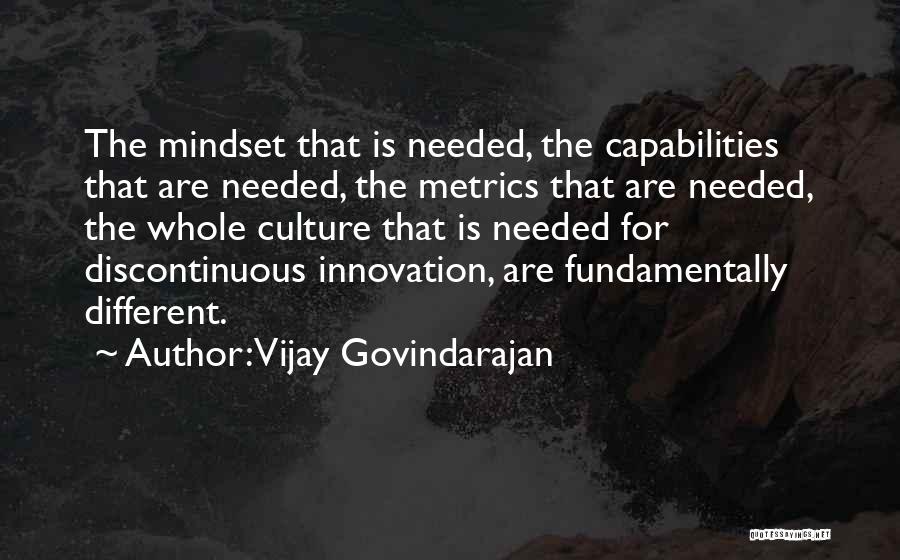 Innovation Culture Quotes By Vijay Govindarajan