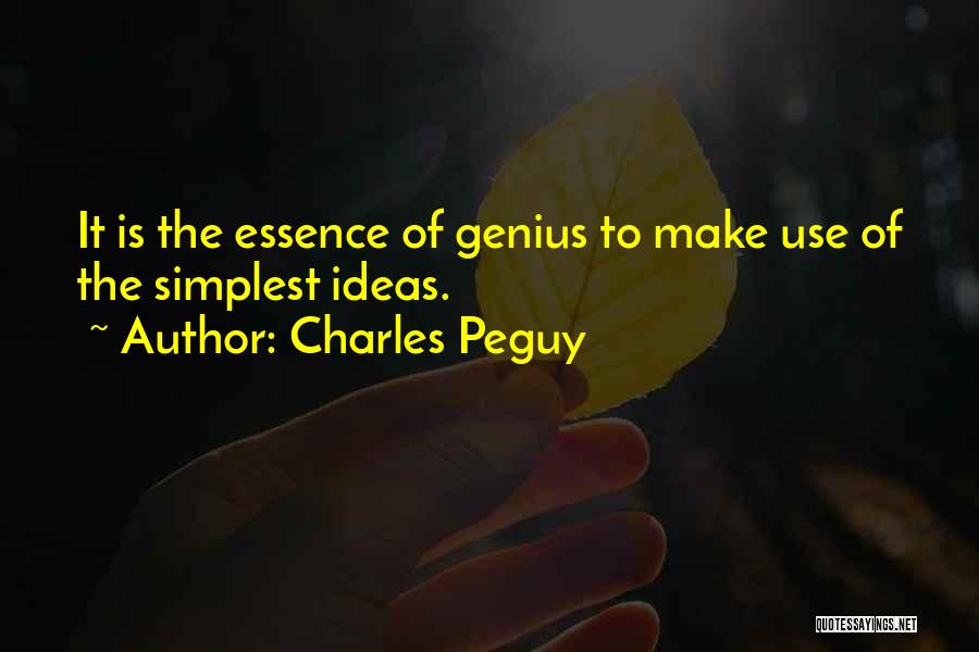 Innovation Ideas Quotes By Charles Peguy