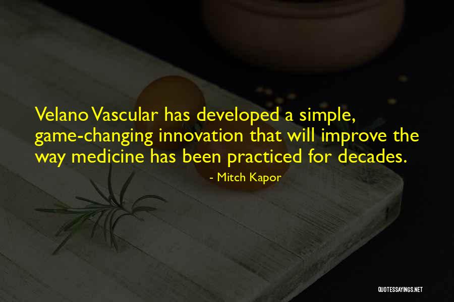 Innovation In Medicine Quotes By Mitch Kapor