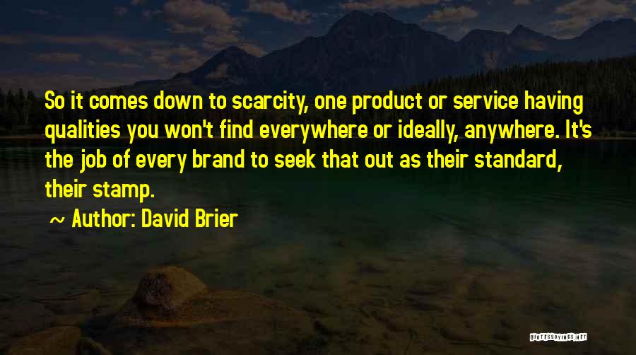 Innovation Product Quotes By David Brier