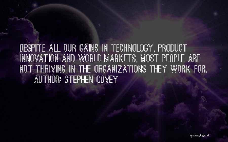 Innovation Product Quotes By Stephen Covey