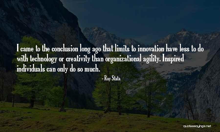 Innovation Technology Quotes By Ray Stata Innovation Technology Quotes By Ray Stata