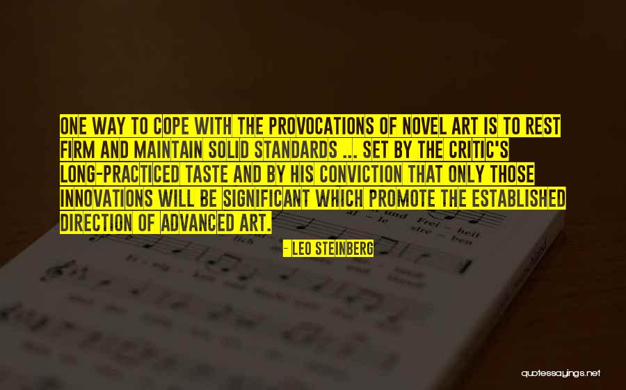 Innovations Quotes By Leo Steinberg Innovations Quotes By Leo Steinberg