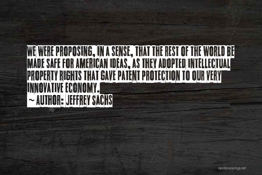 Innovative Ideas Quotes By Jeffrey Sachs