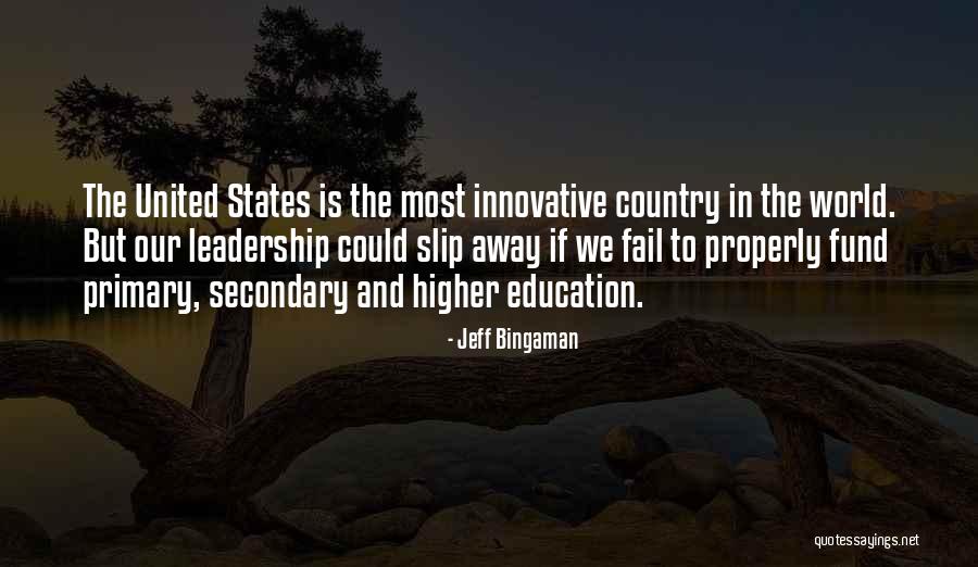 Innovative Leadership Quotes By Jeff Bingaman Innovative Leadership Quotes By Jeff Bingaman