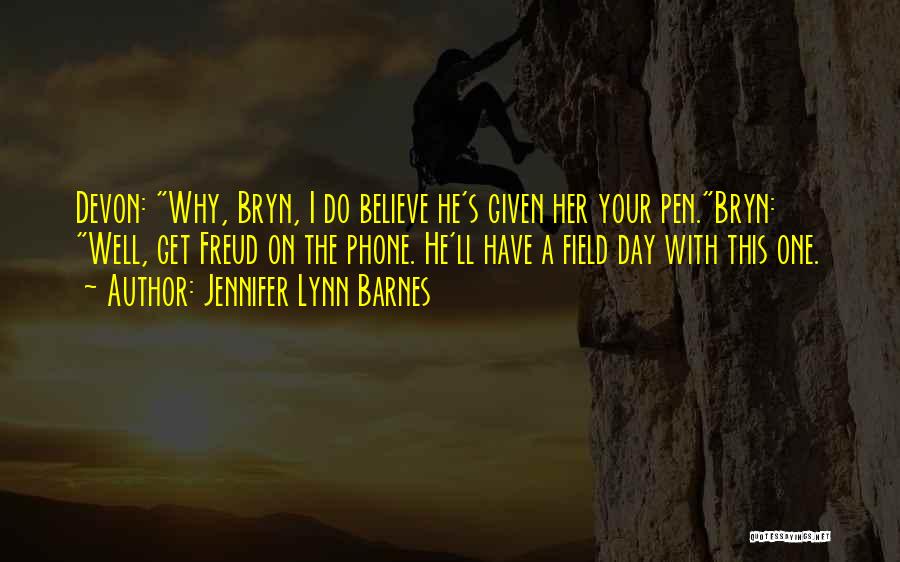 Innuendo Quotes By Jennifer Lynn Barnes