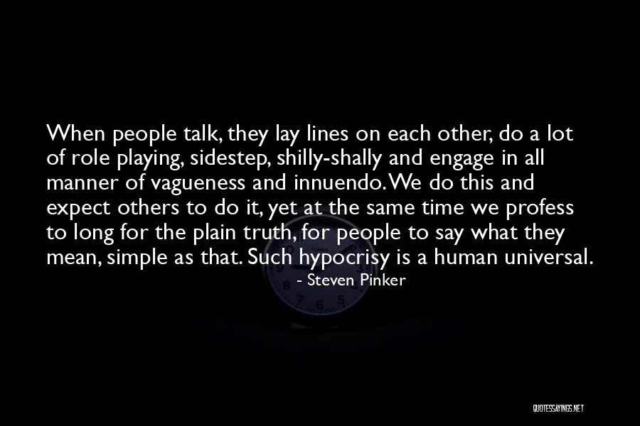 Innuendo Quotes By Steven Pinker Innuendo Quotes By Steven Pinker
