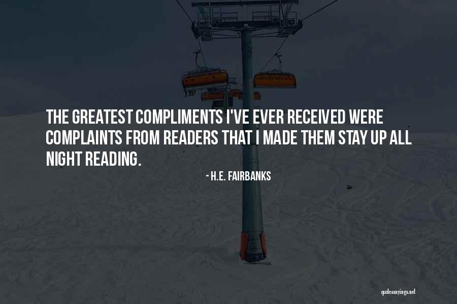 Inodoro Roca Quotes By H.E. Fairbanks Inodoro Roca Quotes By H.E. Fairbanks