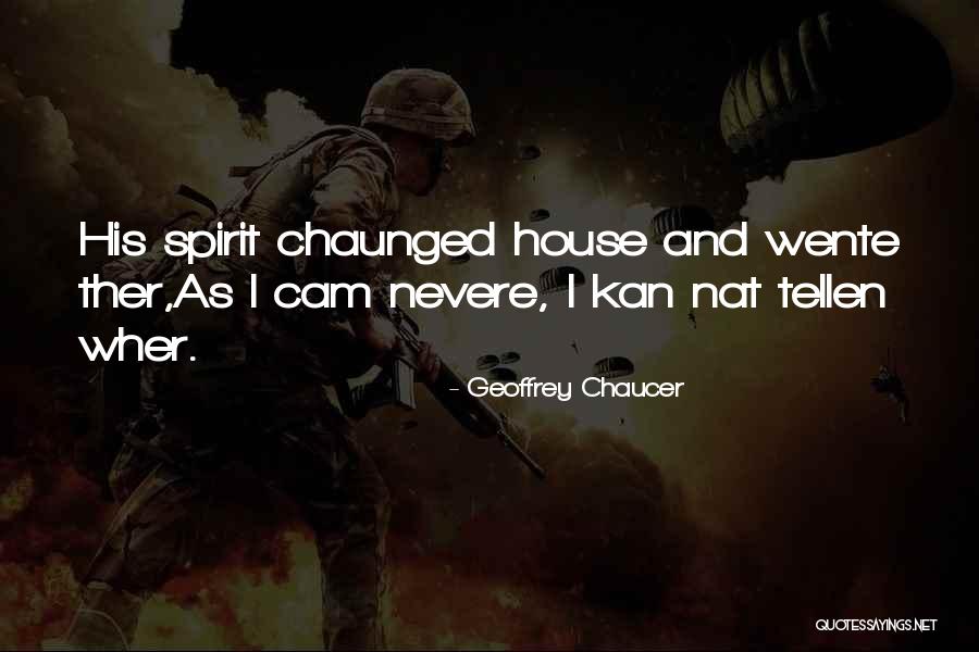 Inosine Structure Quotes By Geoffrey Chaucer
