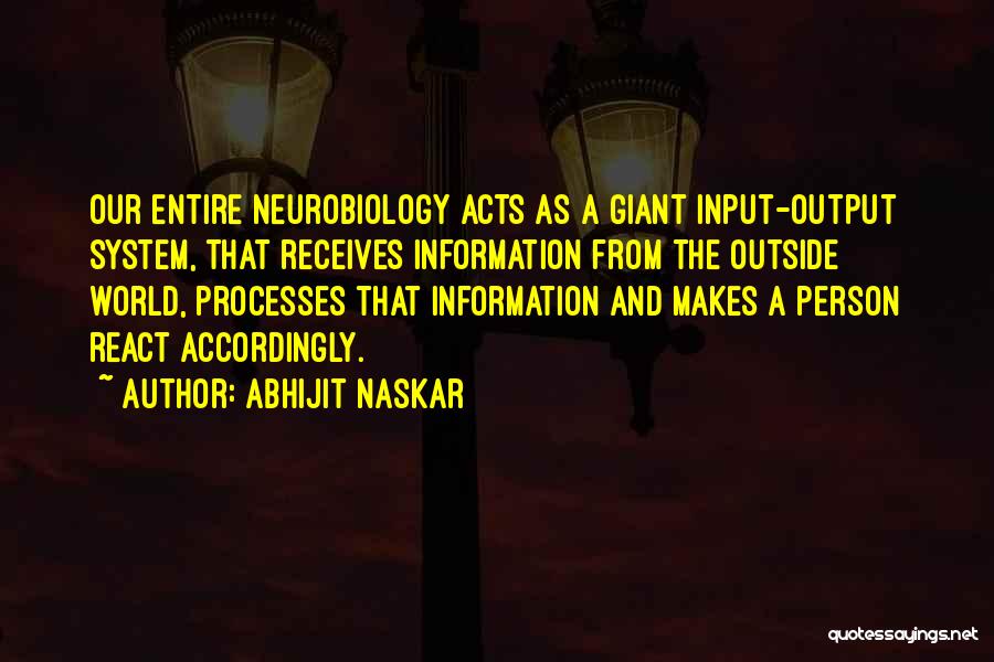 Input Output Quotes By Abhijit Naskar