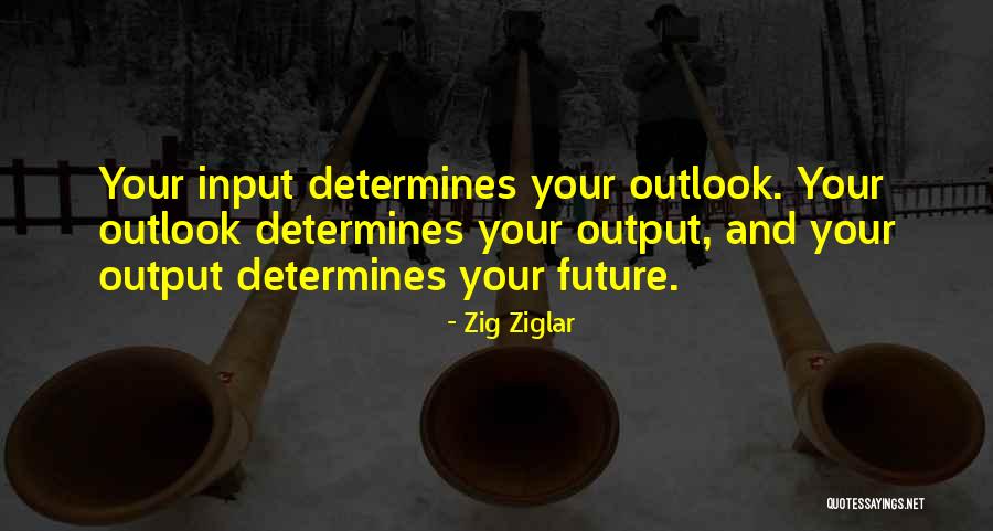 Input Output Quotes By Zig Ziglar