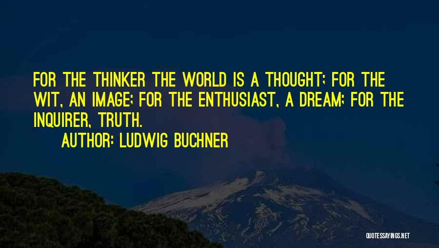 Inquirer Quotes By Ludwig Buchner