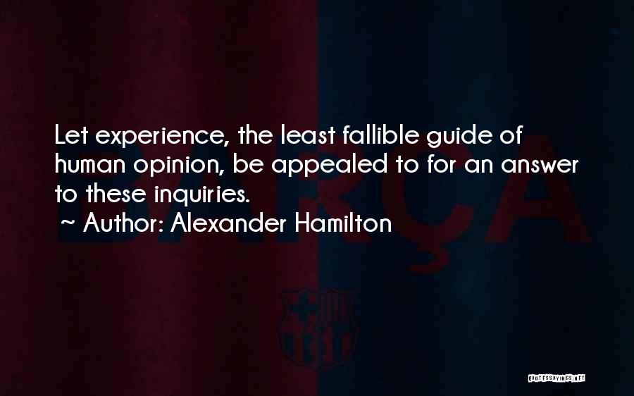 Inquiries Quotes By Alexander Hamilton