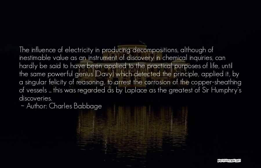 Inquiries Quotes By Charles Babbage