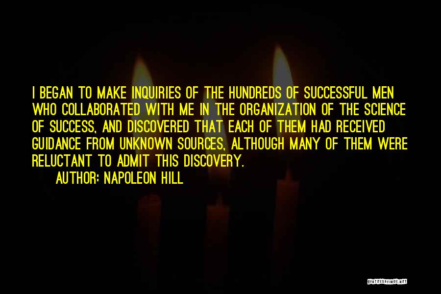 Inquiries Quotes By Napoleon Hill