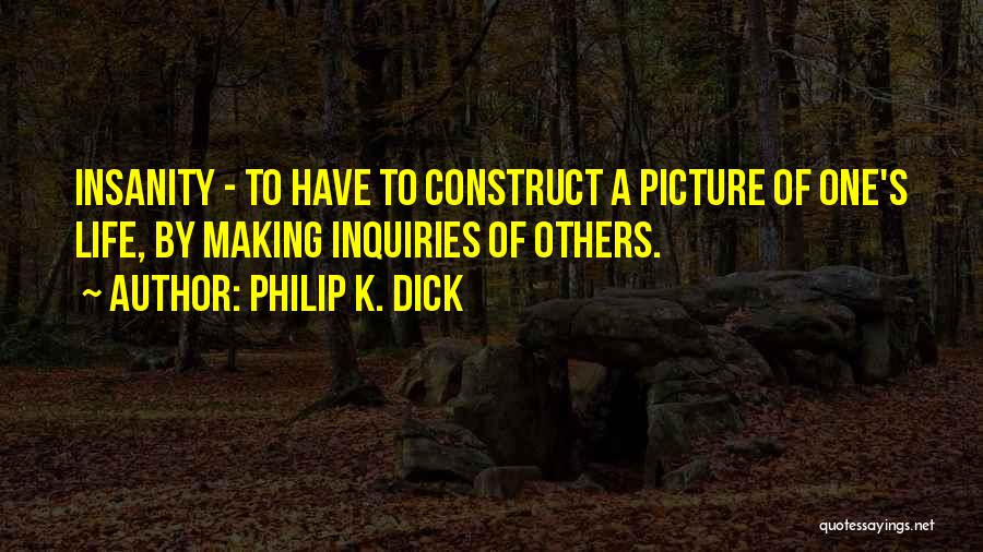 Inquiries Quotes By Philip K. Dick