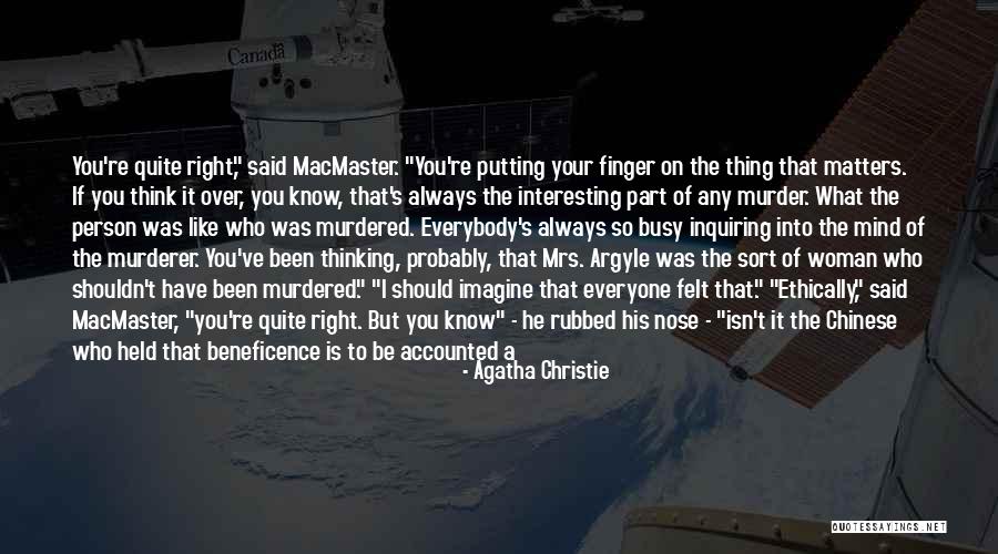 Inquiring Quotes By Agatha Christie Inquiring Quotes By Agatha Christie