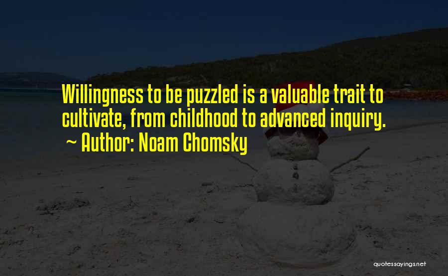 Inquiry Learning Quotes By Noam Chomsky