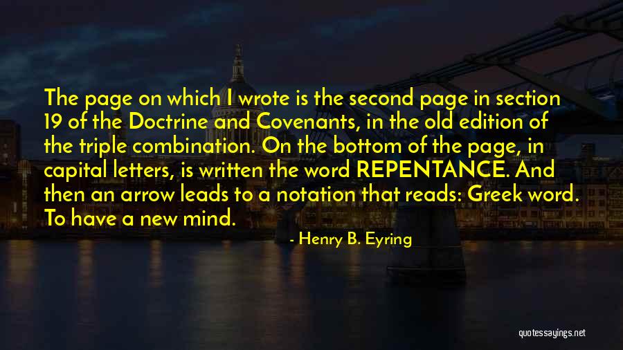 Ins Pido Quotes By Henry B. Eyring Ins Pido Quotes By Henry B. Eyring