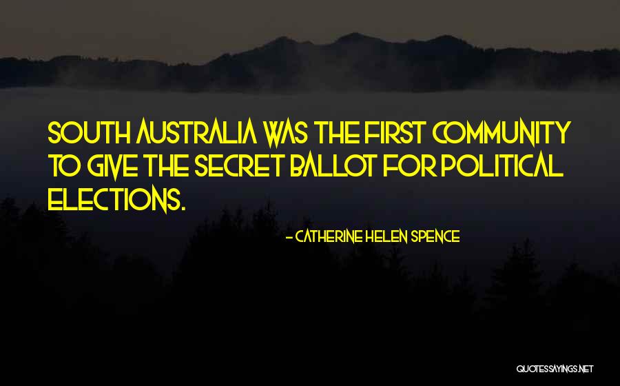 Insati Quotes By Catherine Helen Spence Insati Quotes By Catherine Helen Spence