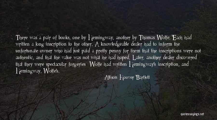 Inscription Quotes By Allison Hoover Bartlett Inscription Quotes By Allison Hoover Bartlett