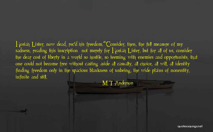 Inscription Quotes By M T Anderson Inscription Quotes By M T Anderson