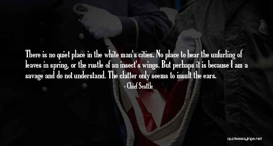 Insect Wings Quotes By Chief Seattle Insect Wings Quotes By Chief Seattle
