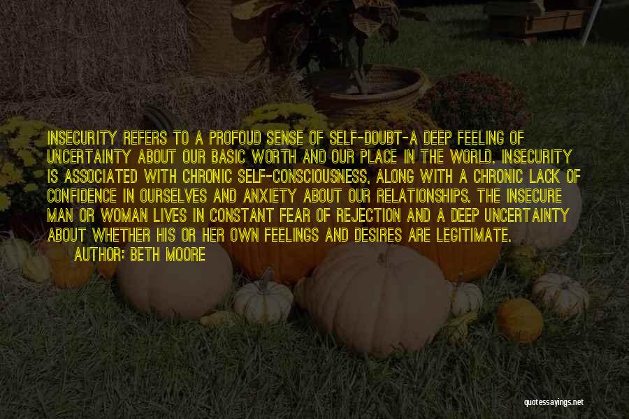 Insecure Man Quotes By Beth Moore