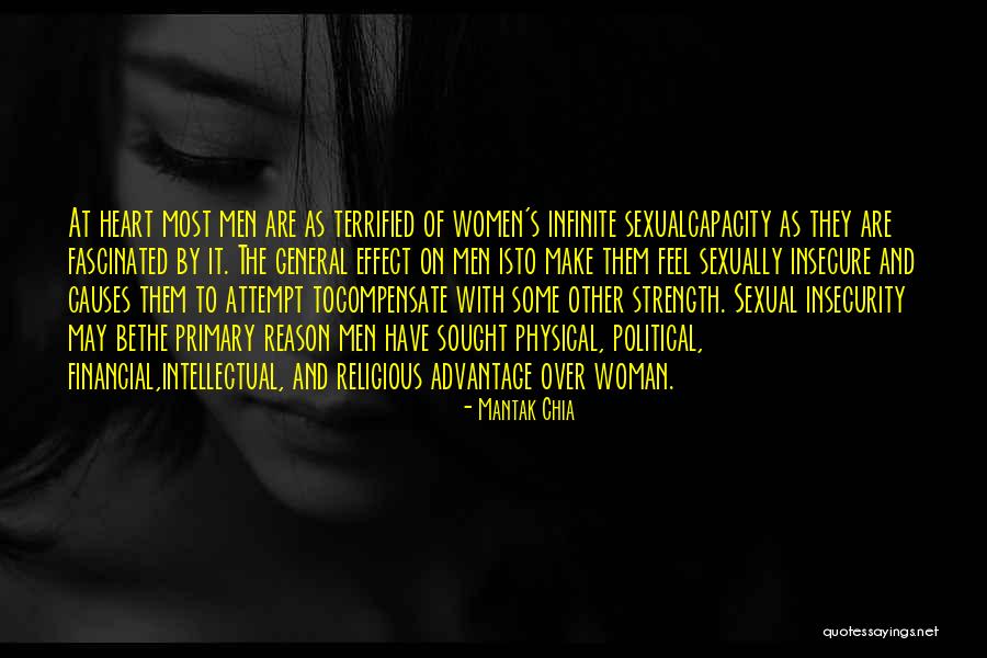 Insecurity In Women Quotes By Mantak Chia Insecurity In Women Quotes By Mantak Chia