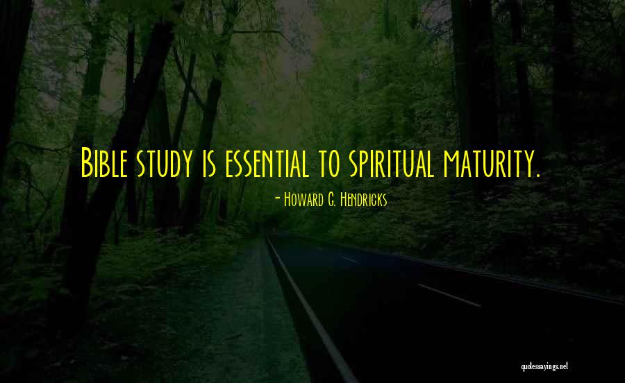 Insensato Significado Quotes By Howard G. Hendricks Insensato Significado Quotes By Howard G. Hendricks