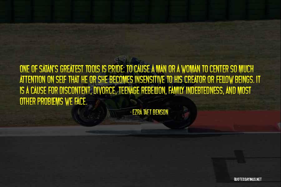 Insensitive Family Quotes By Ezra Taft Benson Insensitive Family Quotes By Ezra Taft Benson
