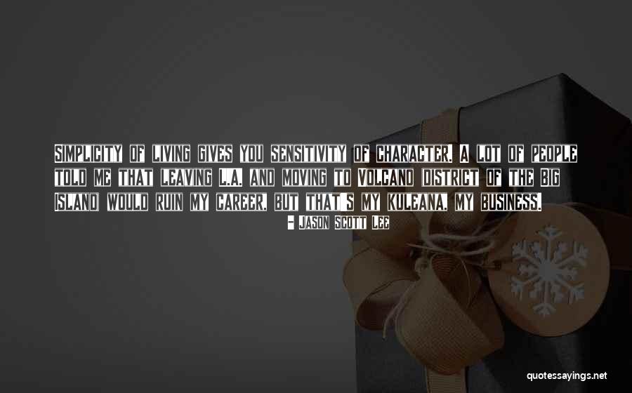 Insicurezza Significato Quotes By Jason Scott Lee Insicurezza Significato Quotes By Jason Scott Lee