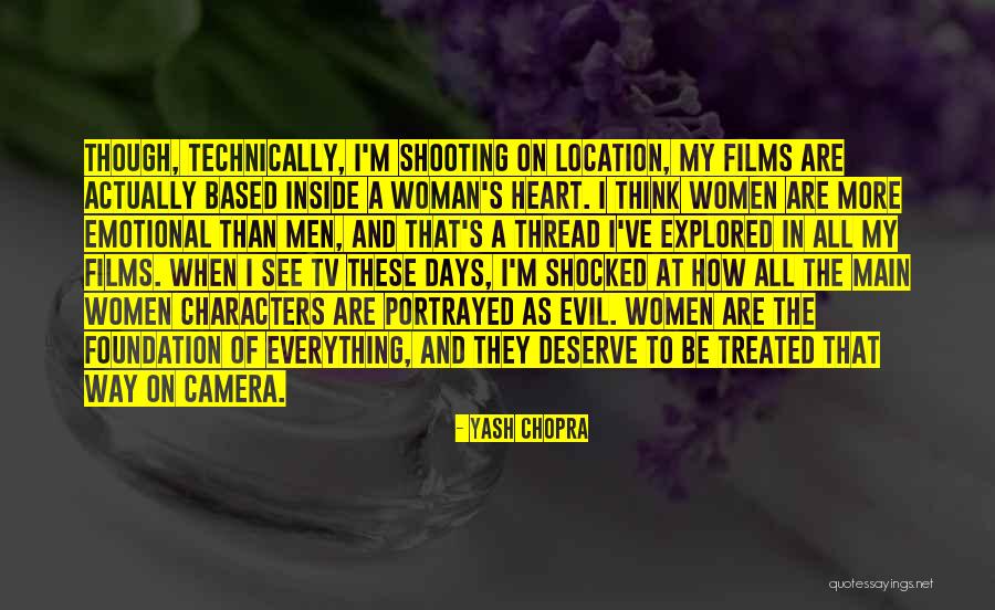 Inside A Woman's Heart Quotes By Yash Chopra Inside A Woman's Heart Quotes By Yash Chopra
