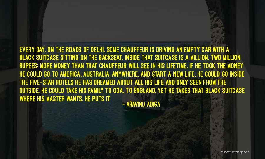 Inside Car Quotes By Aravind Adiga