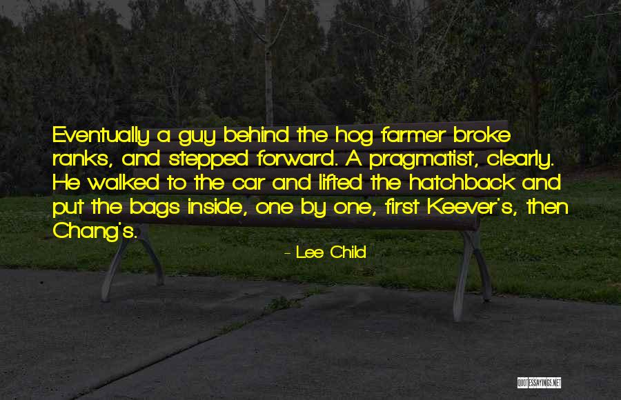 Inside Car Quotes By Lee Child