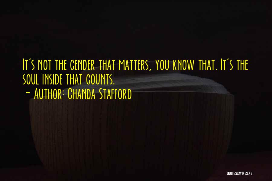 Inside Counts Quotes By Chanda Stafford