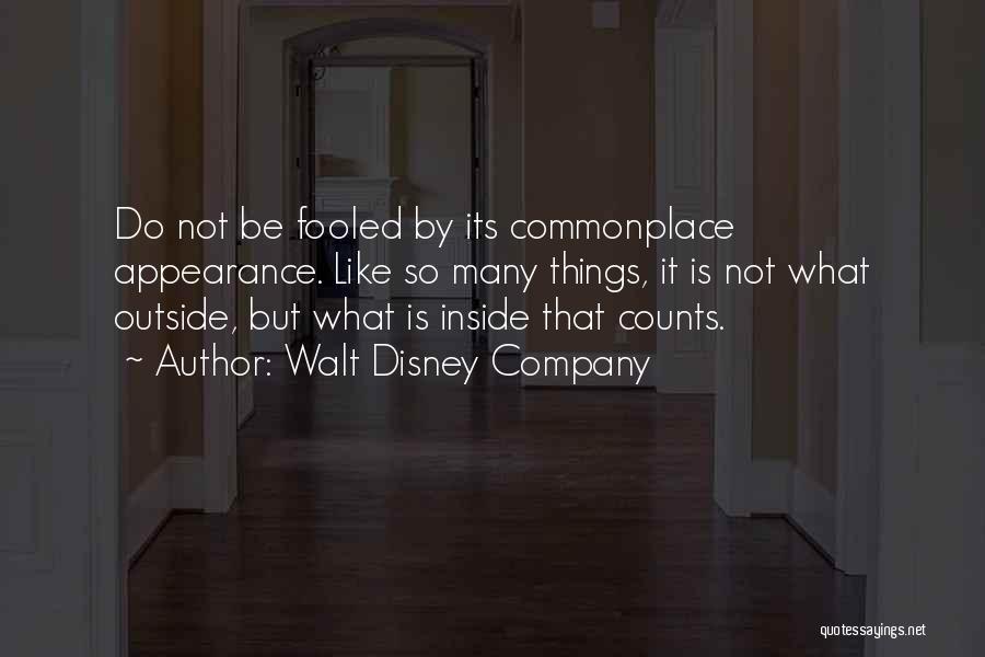 Inside Counts Quotes By Walt Disney Company