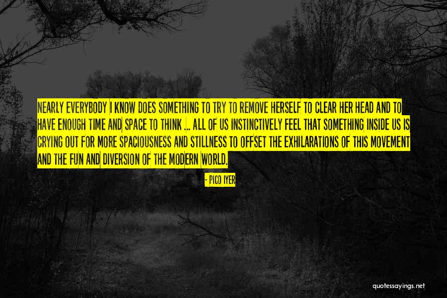 Inside Crying Quotes By Pico Iyer Inside Crying Quotes By Pico Iyer