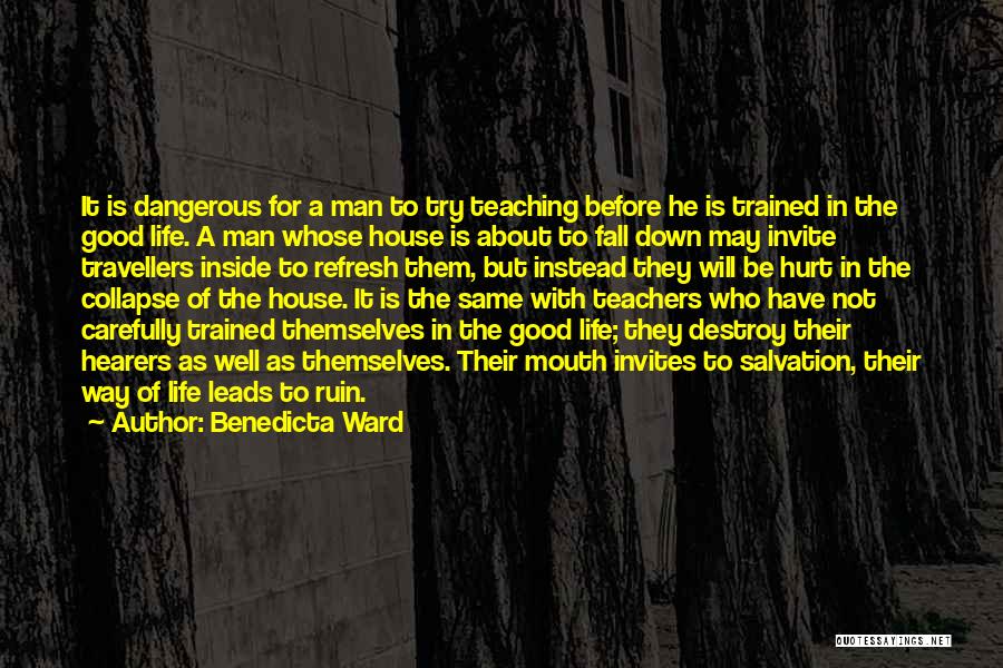 Inside Hurt Quotes By Benedicta Ward