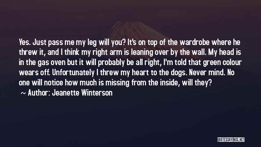 Inside My Heart Is You Quotes By Jeanette Winterson