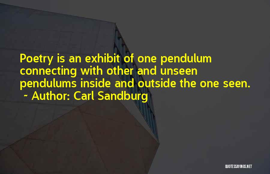 Inside Outside Quotes By Carl Sandburg