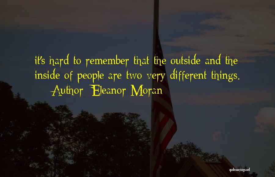 Inside Outside Quotes By Eleanor Moran