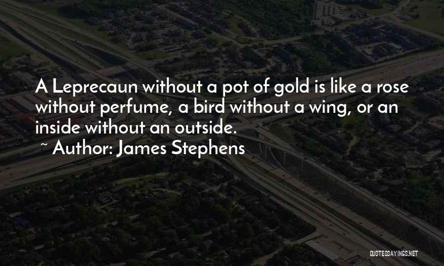 Inside Outside Quotes By James Stephens