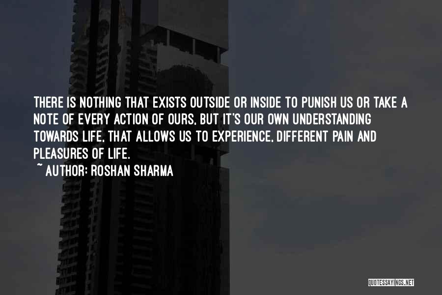 Inside Pain Quotes By Roshan Sharma