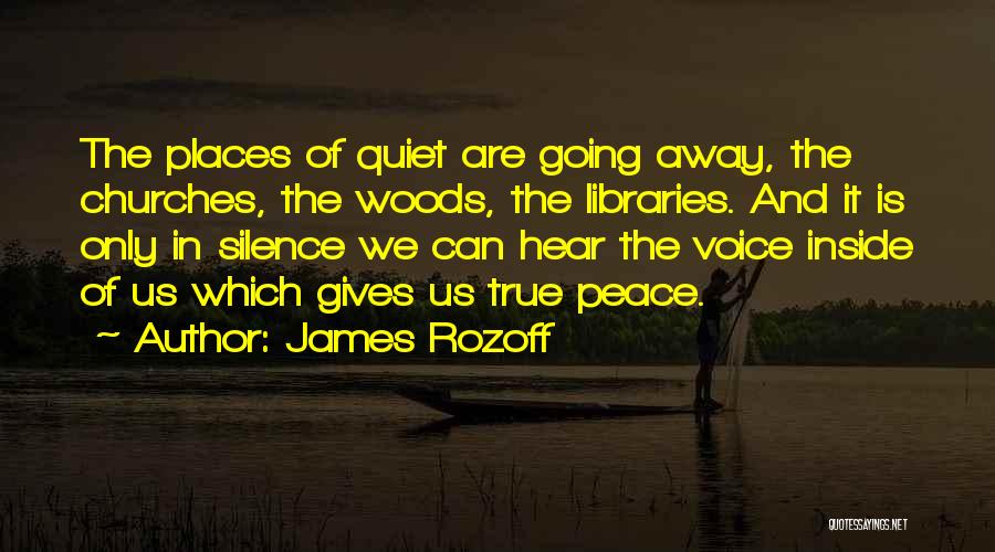 Inside Peace Quotes By James Rozoff