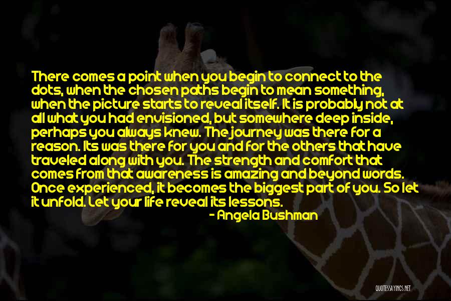 Inside Strength Quotes By Angela Bushman Inside Strength Quotes By Angela Bushman